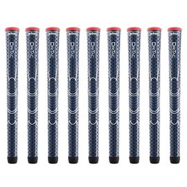 Winn Dri-Tac Midsize (+1/16") Navy Blue - 9 Piece Golf Grip Bundle
