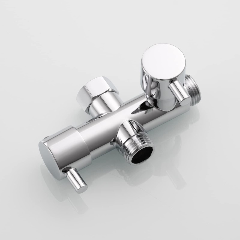 Tecmolog DSF014 2-Way Diverter Valve G 1/2 Brass Shut-Off Valve