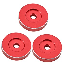 Vaguelly 3pcs Aluminium Phonograph Turntable Adapter Record Player Accessory for Vinyl Albums Easy Installation Design Replacement for Broken Parts