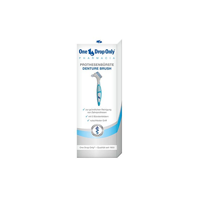 One Drop Only Denture Brush, Pack of 3