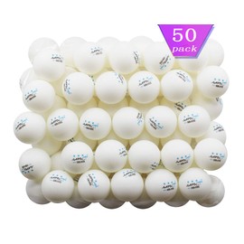 MAPOL 50 White 3-Star Table Tennis Balls Premium Training Ping Pong Balls