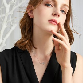 VENACOLY Baseball Necklace 925 Sterling Silver Softball Necklace Baseball Jewellry For Women