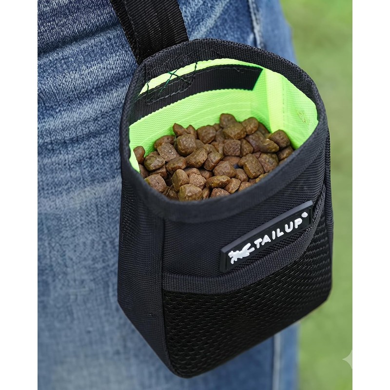 Genérico Bolsa de Premios para Perros, Negra Bolsa de Entrenamiento,