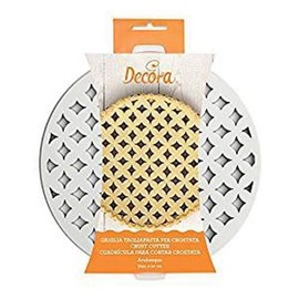 Decora Arabesque Crust Cutter, White, 30 x 30 x 3 cm