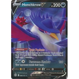 Single Card HONCHKROW V 088/172 Brilliant Stars