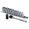 Female Torx Star E Sockets E4 - E18 + 1/4"