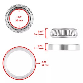 Caltric 5134460 Rear Hub Repair Kit For Polaris Scrambler / Trail Blazer / Trail Boss