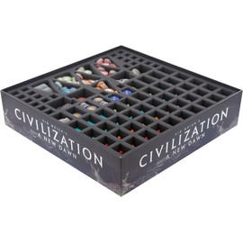 Feldherr Foam Set Compatible with Sid Meier's Civilization: A New Age - Board Game Box