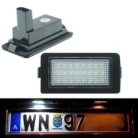Do!LED A22 LED License Plate Light Xenon White with E Certification Mark