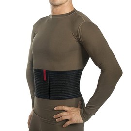 6.25 Inch Abdominal Binder for Men and Women - Black - size: L/XXL, color: Black