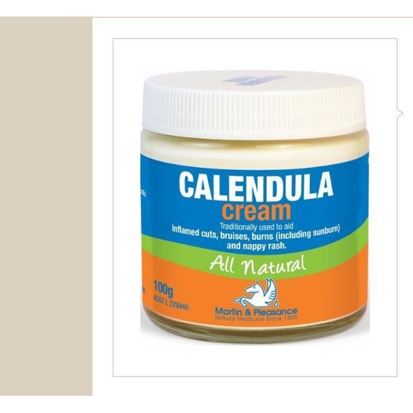 2 x 100g MARTIN & PLEASANCE Calendula Herbal Cream (Relief Scalds Inflammation)
