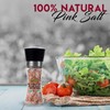 Himalayan Chef SaltCoarse SaltGlass, Pink Salt Coarse Glass Grinder, 6.34