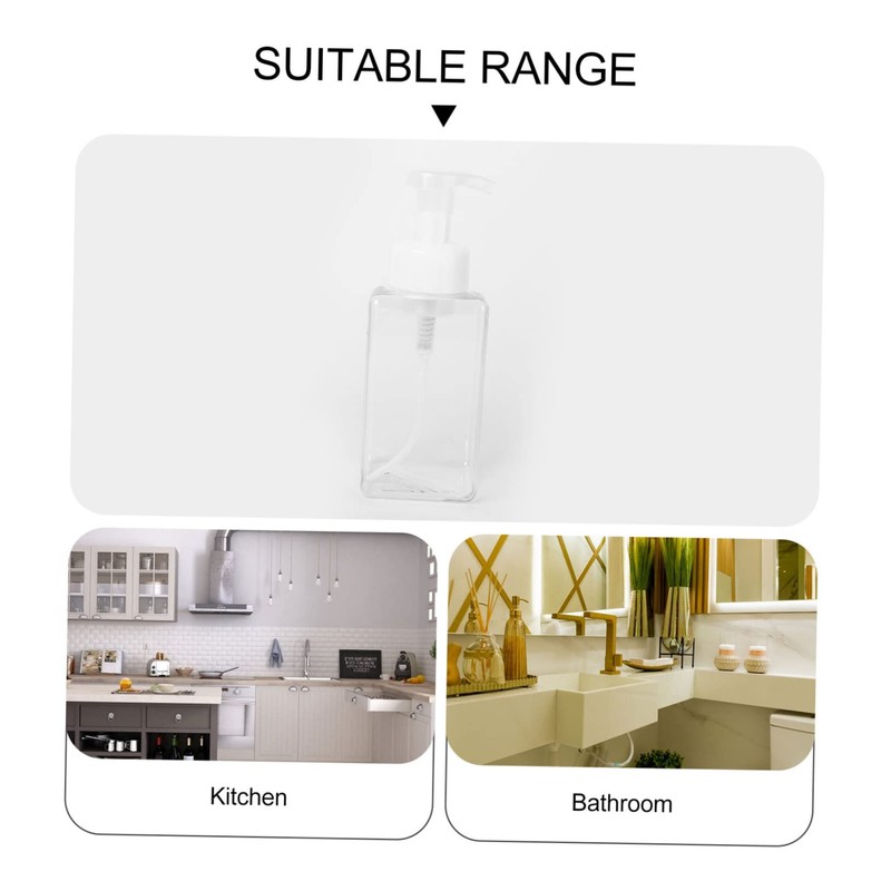 MAGICLULU 2PCS Liquid Hand Soap Dispenser Pump Bottles User Friendly