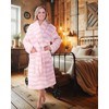 Alexander Del Rossa Fluffy Robe, Fuzzy Robe for Women, Warm