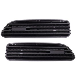 Gazoz Performance Replacement Glossy Black Side Grill Grille Fender Vents Compatible With E46 M3 01-06