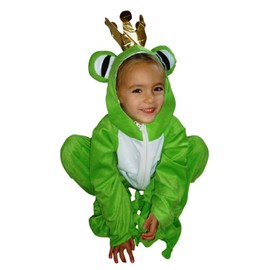 Sy12 Frog King costume, sizes 80 - 128, for small kids and babies, frog prince costumes, fancy dress, carnival, toddlers’ carnival costume, children's fancy dress costume, fairytale outfit