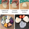 FUNNTY 9 PCS Cute Sushi Making Mold,Creative Cartoon Cute DIY