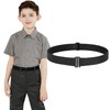 Jasgood Children's Belt, Elastic Belt, Unisex, Boys and Girls, Elementary