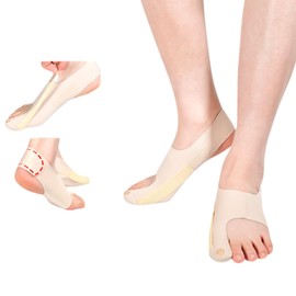 Lmuwecno 2PCS Bunion Corrector for Women & Men, Adjustable Orthopedic Big Toe Splint with Toe Separator, Hallux Valgus Relief Brace for Day & Night Support (L(Women9.5-13.5)(Men7.5-11.5))