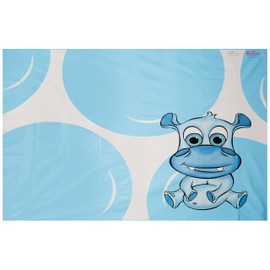 KidKusion High Chair Splat Mat, Hippo
