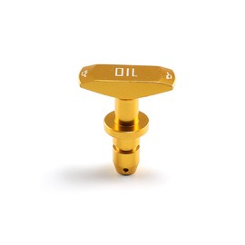Efficient And Durable Oil Dipstick Pull Handle For Easy Installation Billet Aluminum Car Oil Dipstick Pull Handle Atom, gold, 4.53 * 3.8cm