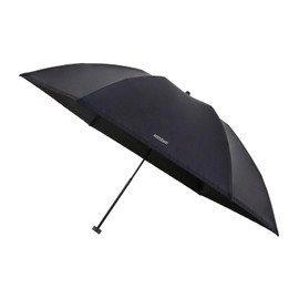 Moonbat Parasol, Folding Umbrella, For Both Sun and Rain, First-class Light Blocking, Heat Blocking, UV Grosgrain 22-431-11923-02 Blue