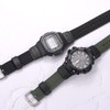 16mm Nylon Leather Strap Compatible with Casio GA-100 GA110 GA2100