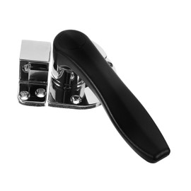 Gatuida 1 Set Metal Freezer Door Lock Latch Ergonomic Handle for Easy Installation Smooth Polished Surface for Comfortable Grip for Freezer Doors and Coolers