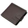 LEEXTON Men's Leather Wallet with RFID Protection, Genuine Leather Wallet