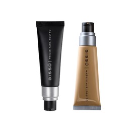Kit Base de Maquillaje Liquida Expresso y Primer para Rostro Bissú