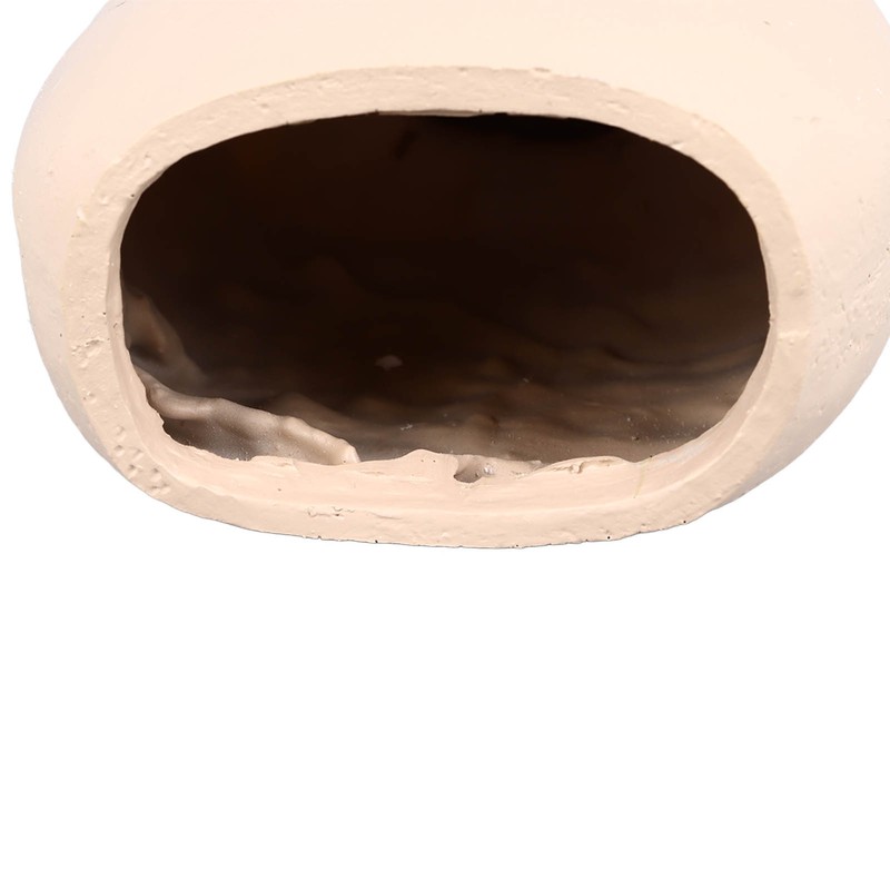 Unique Head Plant Pot with Drainage Hole Resin DIY Face