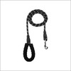 Pet Swift Nylon Dog Leash (Black, 2m) - Durable 1.2cm