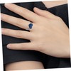 Beavorty 2Pcs Mood Temperature Ring Color Changing Open Ring for