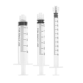 Puppy Nipple Syringe, 1 ml, 3 ml, 5 ml Pet Syringe Original Nipple with Syringe, Pet Feeding Syringes, Suitable for Kittens Squirrels and Other Newborn Pets