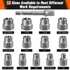 Yejesiy 14PCS Premium Bolt Extractor Kit, Stripped Bolt Extractor Socket