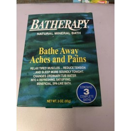 Batherapy Natural Mineral Bath, Aches And Pains, Relax Muscles - 1 Box