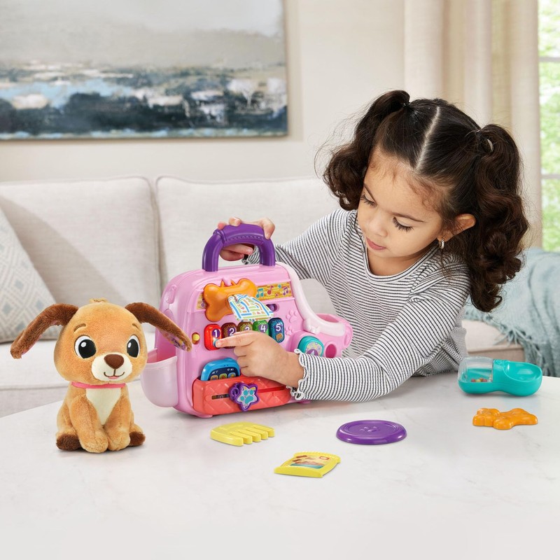 VTech Cutie Paws Puppy Carrier, Pink