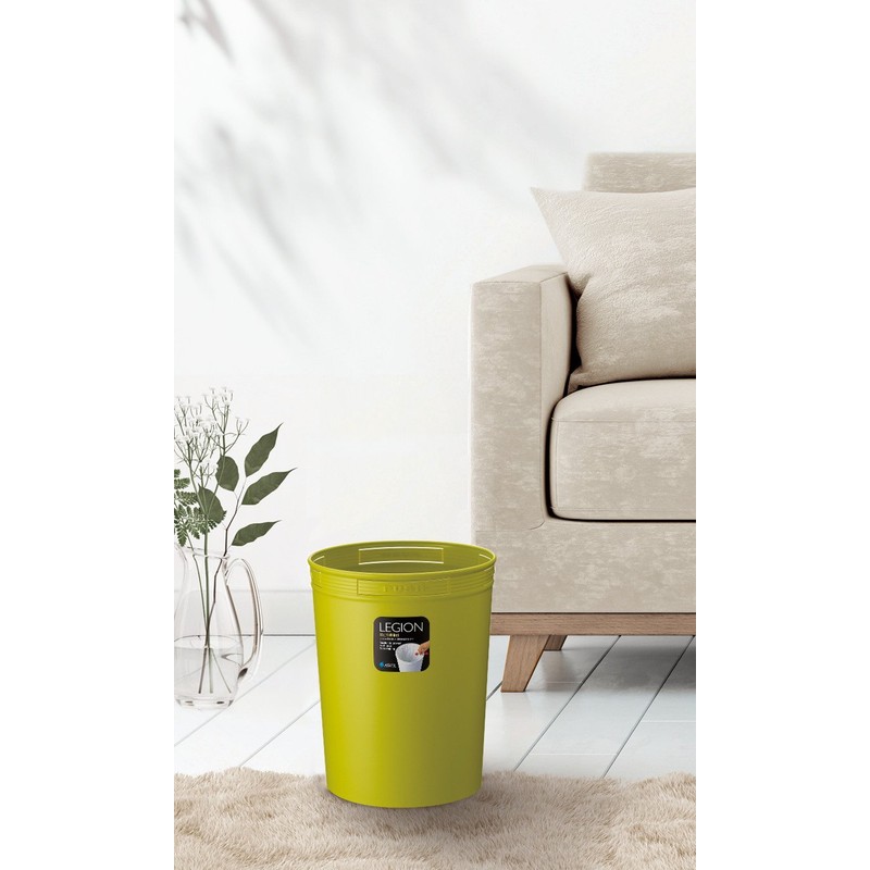 Asbel Garbage Can M, Legion BS, 10.6L Green