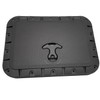 DHYAWUER Marine Deck Plate Square Hatch Pull Out Handle Hatch