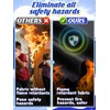 Classroom Door Window Blackout Cover - Blocking 100% Views &