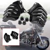 Unbranded Black Steel Brake Caliper Insert Cover For Harley Touring