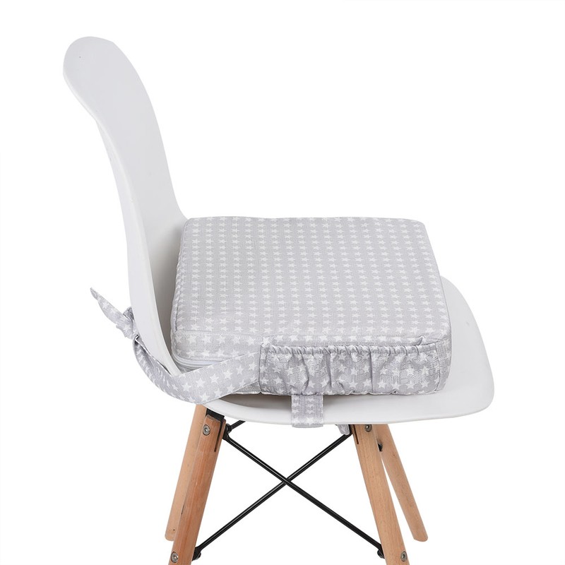 Adjustable Removable Baby Dining Chair Booster Cushion Kids Highchair Seat