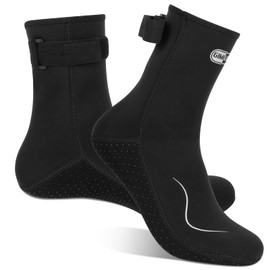 Gimilife Neoprene Socks, 3 mm Neoprene Socks Men Women, Neoprene Shoes Water Socks Thermal Socks Diving Shoes for Men Women for Diving, Snorkelling, Swimming, Surfing, Sailing, Kayaking, High Style /