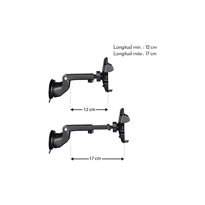 STEREN Soporte para Celular con Autolock Y Brazo Extensib |