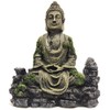 SLOCME Aquarium Buddha Statue Decorations - Aquarium Decor Ornament Fish