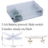 Dragonfly String Lights for Patio, Twinkle Fairy Lights for Indoor