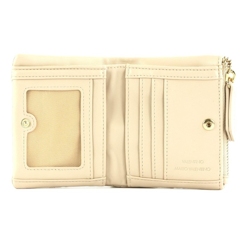 VALENTINO Ocarina Wallet Ecru, ecru