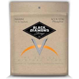 Black Diamond Strings® N600M Acoustic Phos Med .013P.017P.026PB.035PB.046PB.056PB