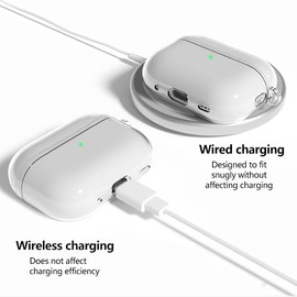 Lemxiee Transparent TPU Case for AirPods Pro 3 Case