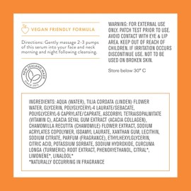 By Nature Vitamin C + Collagen Face Serum - Plump, Texture Enhance Restore and revitalize tired skin with turmeric Premium Skin Care for 3 fl.oz. / 바이 네이처 비타민 C + 콜라겐 페이스 세럼 - 플럼핑 텍스처 강화 강황으로 지친 피부를 복원하고 활력을 불어넣으세요 프리미엄 스킨 케어 포 3fl. oz.